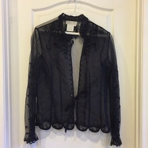 Adrianna Papell Beautiful beaded blouse. Perfect